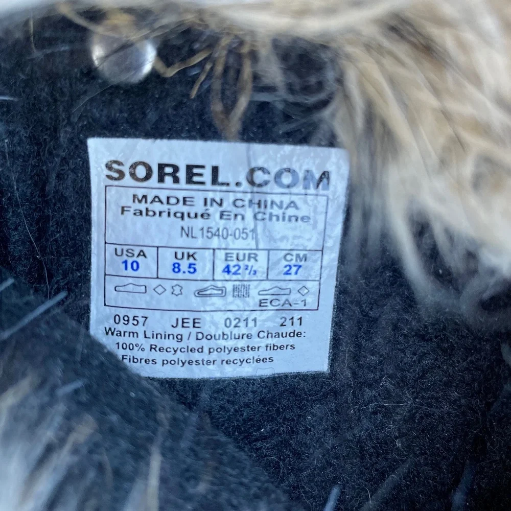 Womens Sorel Joan of Arctic Boot: Size 10